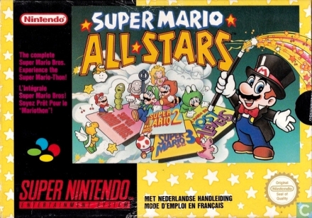 /Super Mario All-Stars Lelijk Eendje voor Super Nintendo