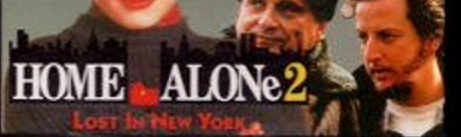 Banner Home Alone 2 Lost in New York