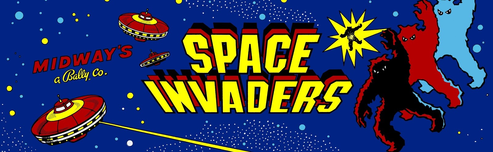 Banner Space Invaders