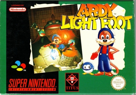 Ardy Lightfoot voor Super Nintendo