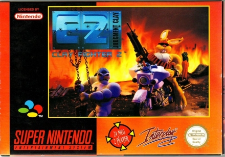 ClayFighter 2: Judgment Clay Lelijk Eendje voor Super Nintendo