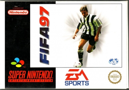 FIFA 97 med Særpræg/Skade voor Super Nintendo