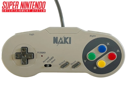 Super Nintendo Controller Third Party - Naki met Karakter/Beschadiging voor Super Nintendo