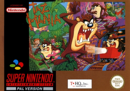 Taz-Mania Lelijk Eendje voor Super Nintendo