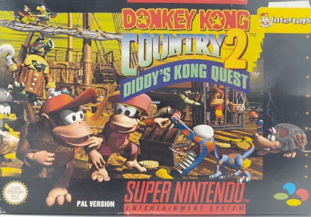 Donkey Kong Country 2: Diddy's Kong Quest Compleet voor Super Nintendo