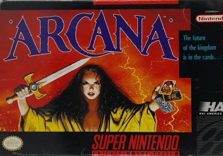 Arcana (NTSC) Compleet voor Super Nintendo