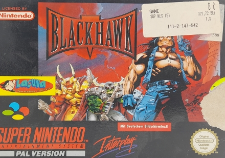 BlackHawk Compleet voor Super Nintendo