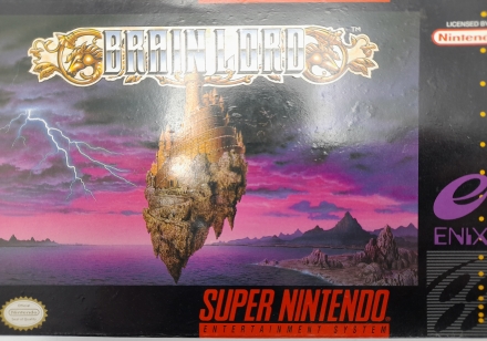 Brain Lord (NTSC) Compleet voor Super Nintendo