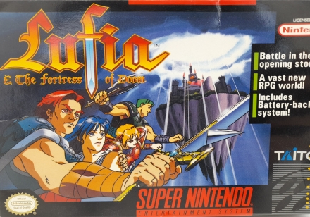 Lufia & the Fortress of Doom (NTSC) Als Nieuw voor Super Nintendo