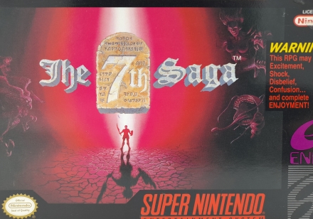 The 7th Saga (NTSC) Compleet voor Super Nintendo