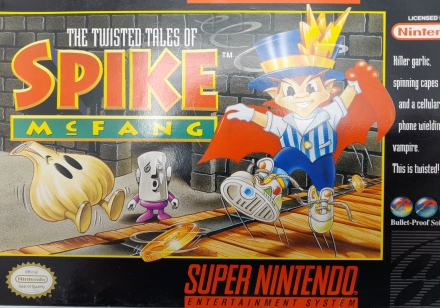 The Twisted Tales of Spike McFang (NTSC) Als Nieuw voor Super Nintendo