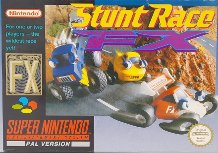 Stunt Race FX Compleet voor Super Nintendo