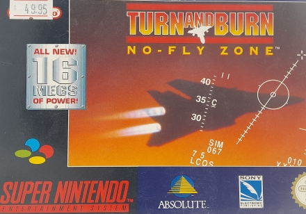 Turn and Burn: No-Fly Zone Compleet voor Super Nintendo