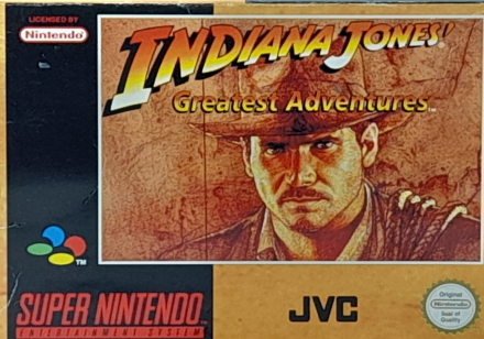 Indiana Jones' Greatest Adventures Compleet voor Super Nintendo