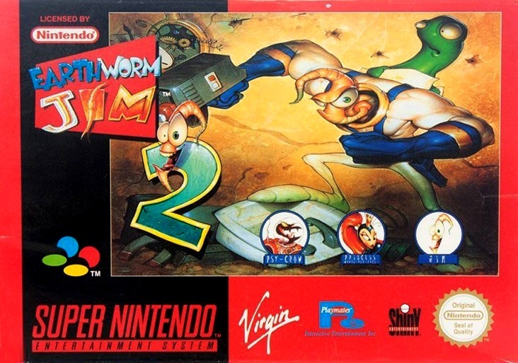 Boxshot Earthworm Jim 2