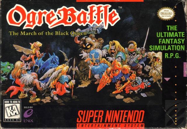 Boxshot Ogre Battle: The March of the Black Queen (NTSC)