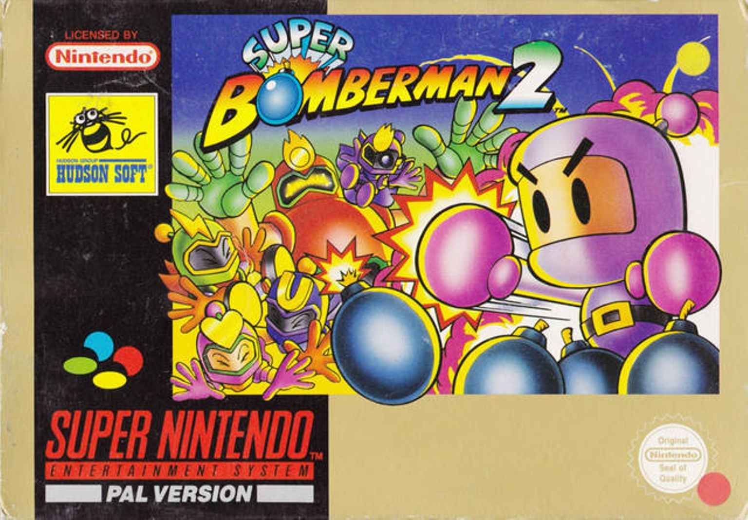 Boxshot Super Bomberman 2