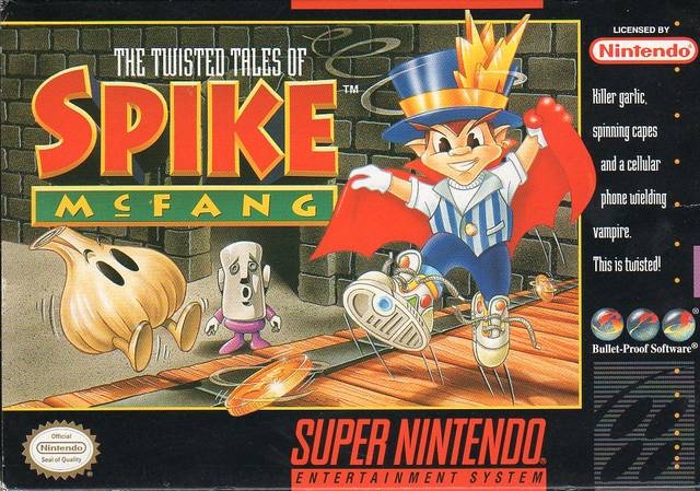 Boxshot The Twisted Tales of Spike McFang (NTSC)