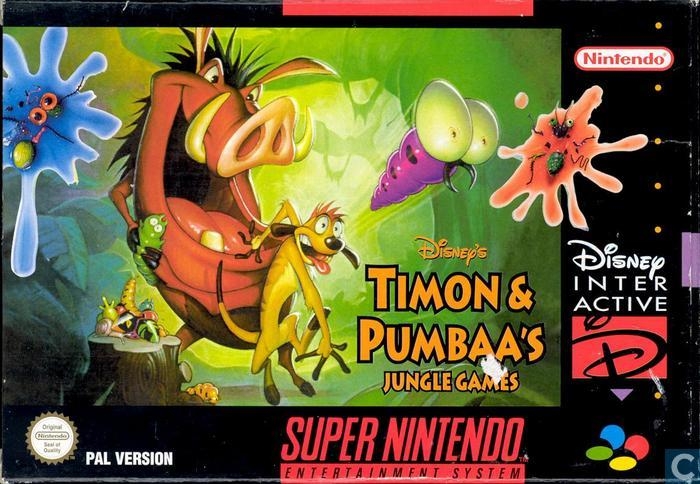 Boxshot Timon & Pumbaa’s Jungle Games