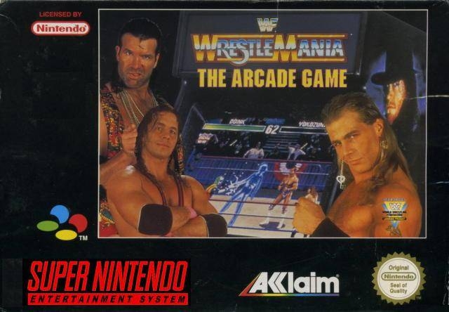 Boxshot WWF WrestleMania: The Arcade Game