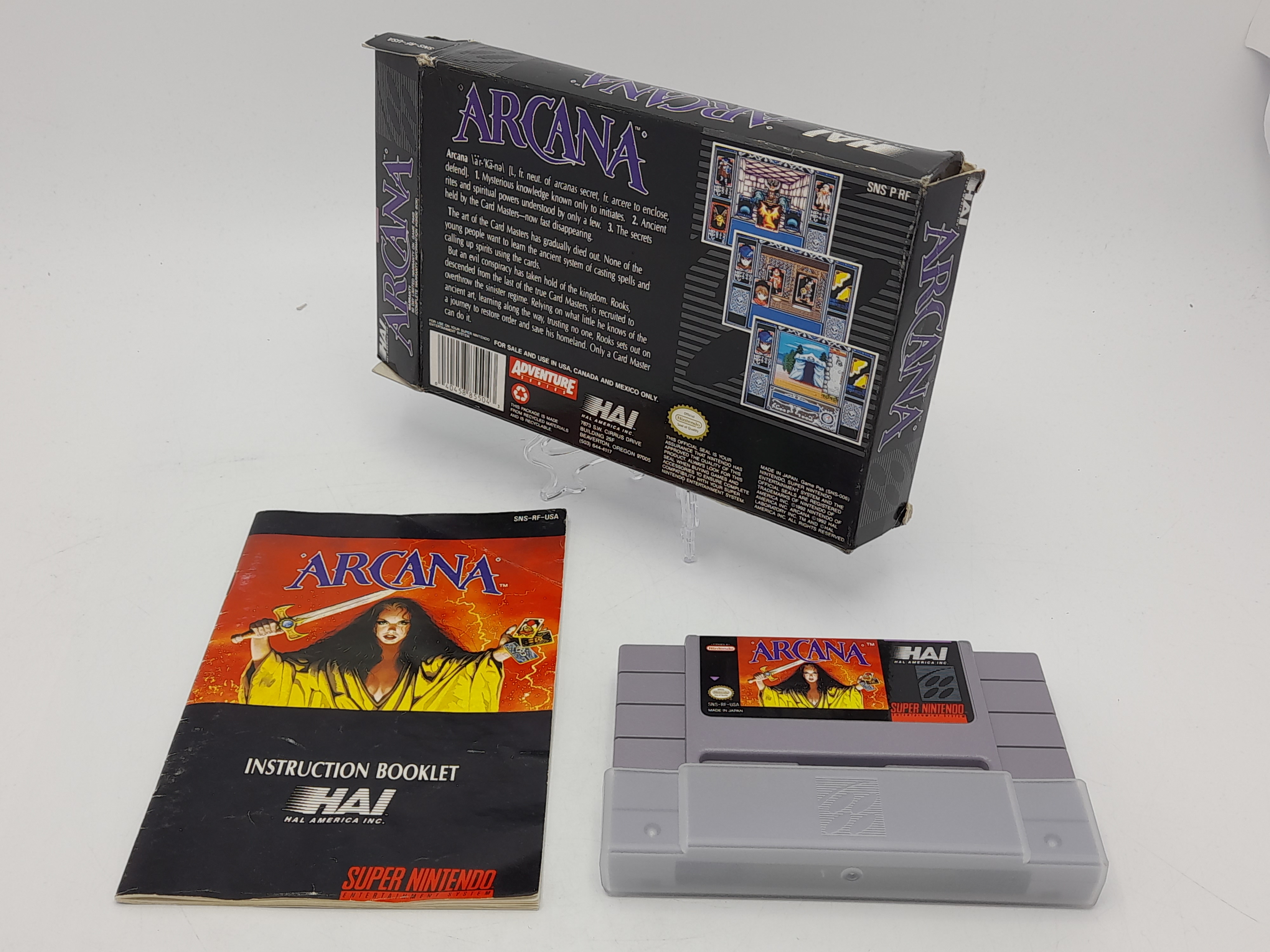 Foto van Arcana (NTSC) Compleet