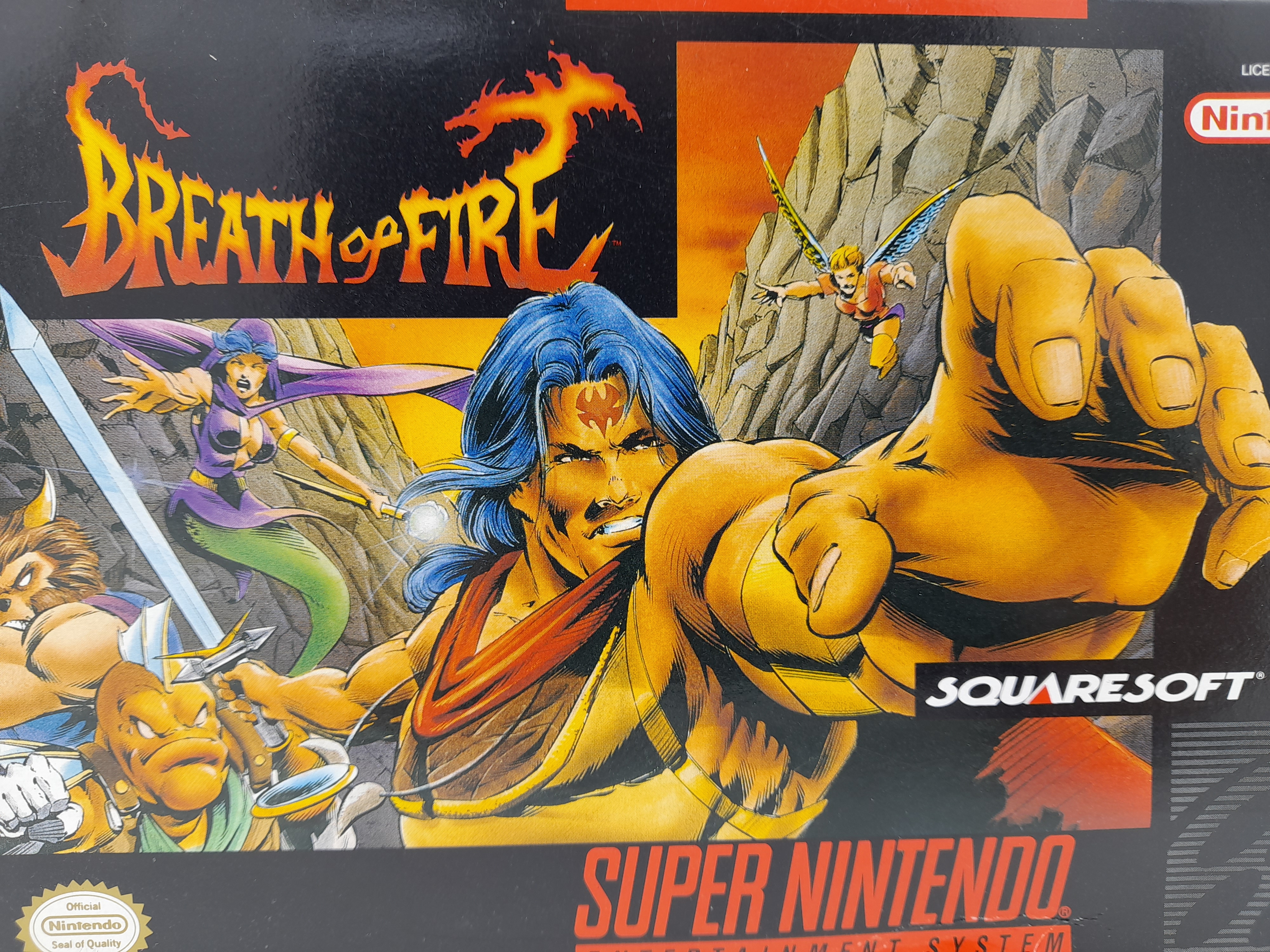 Foto van Breath of Fire (NTSC) Compleet