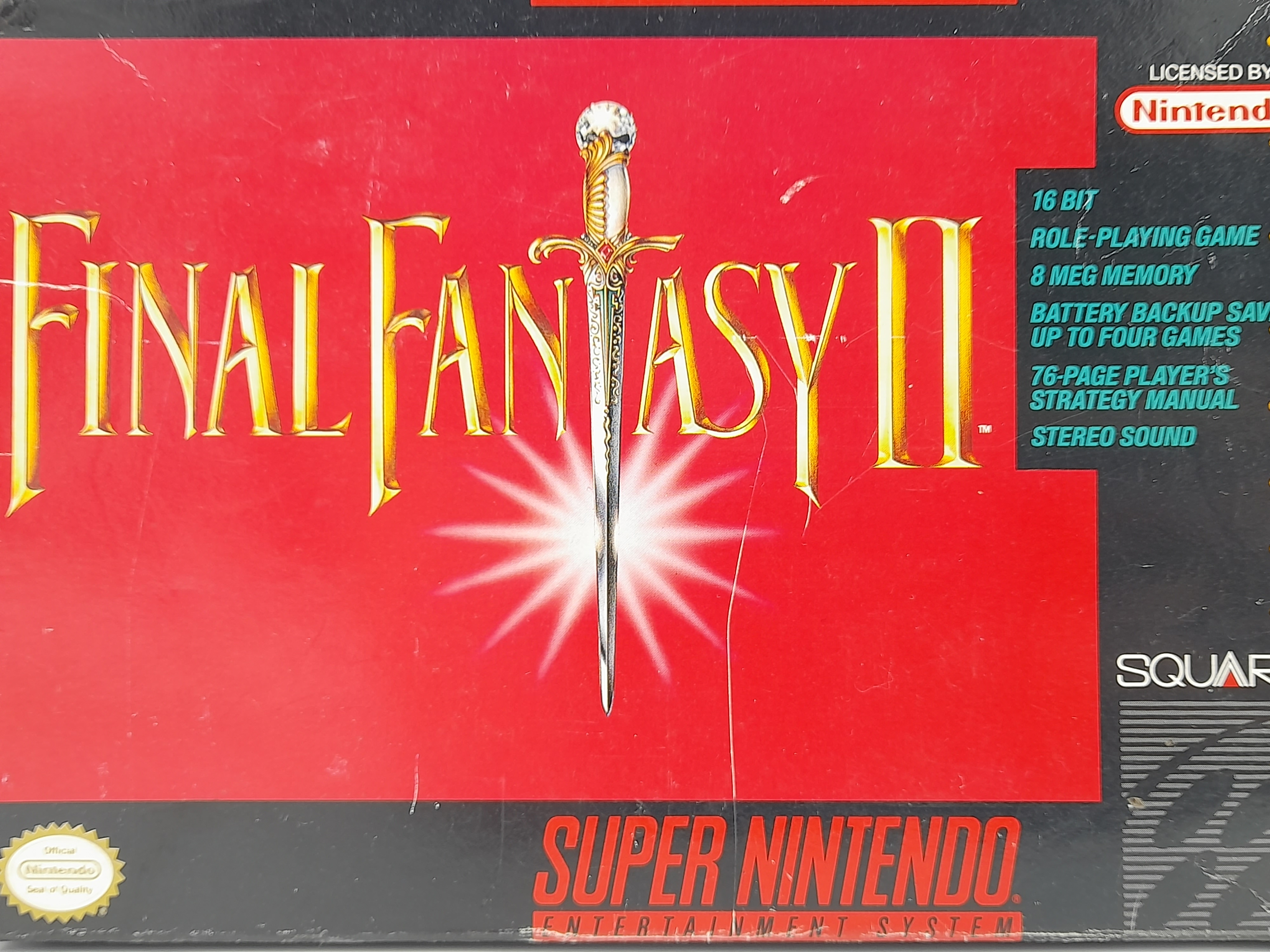 Foto van Final Fantasy II (NTSC) Compleet