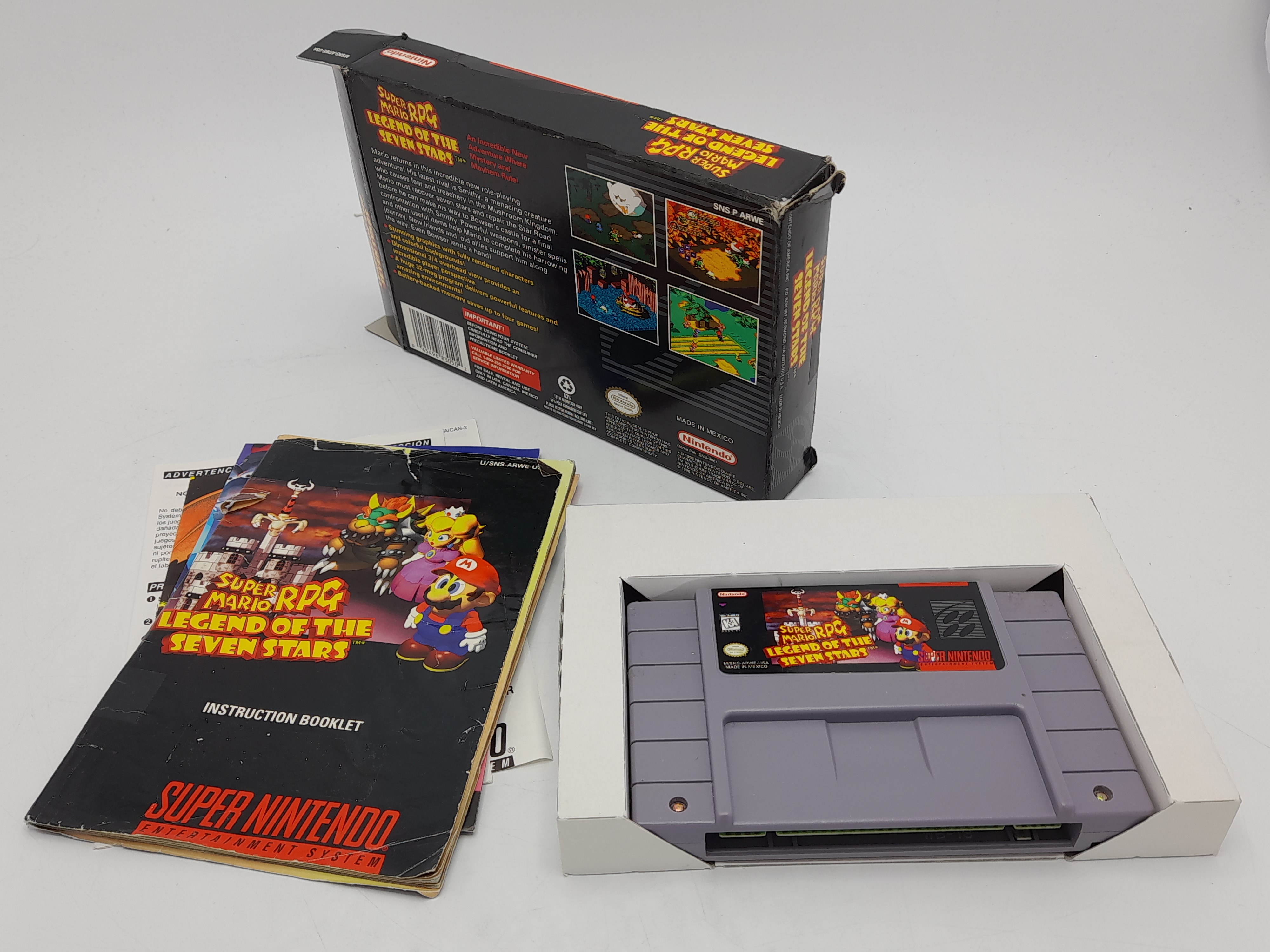 Foto van Super Mario RPG: Legend of the Seven Stars (NTSC) Compleet