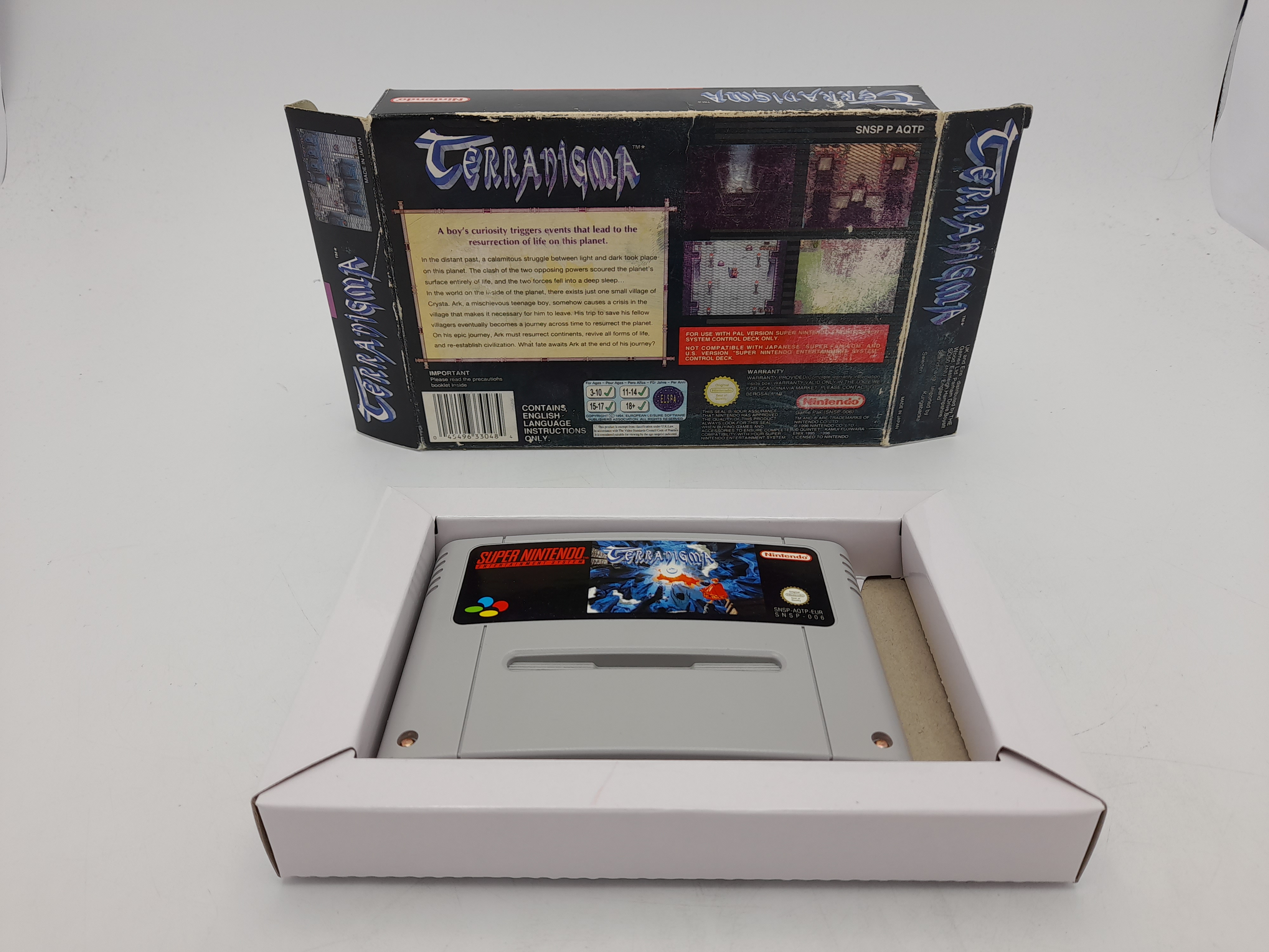 Foto van Terranigma Compleet Zonder Handleiding