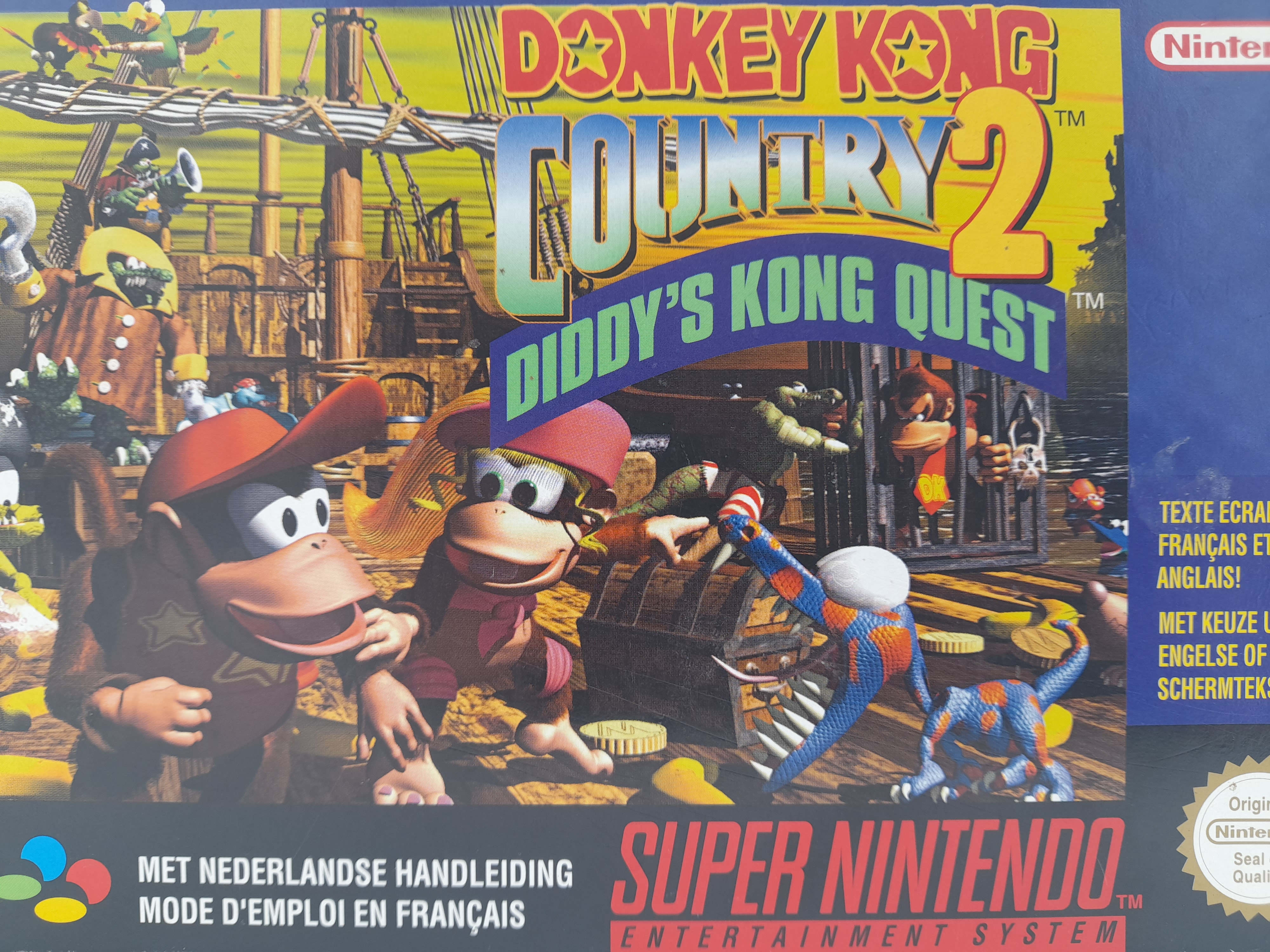 Foto van Donkey Kong Country 2: Diddy's Kong Quest Compleet