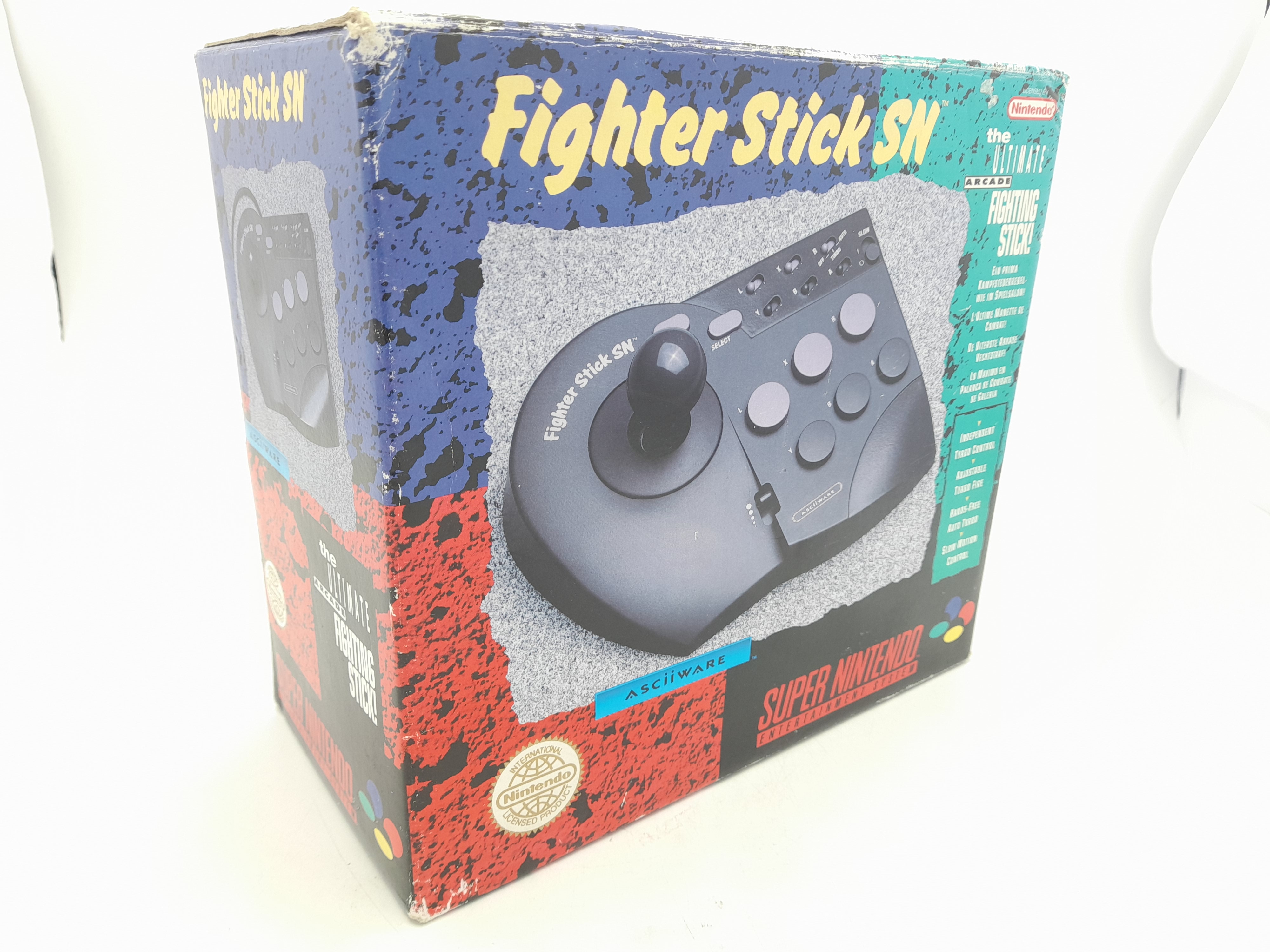 Foto van Top Fighter Arcade-Style Joystick in Doos