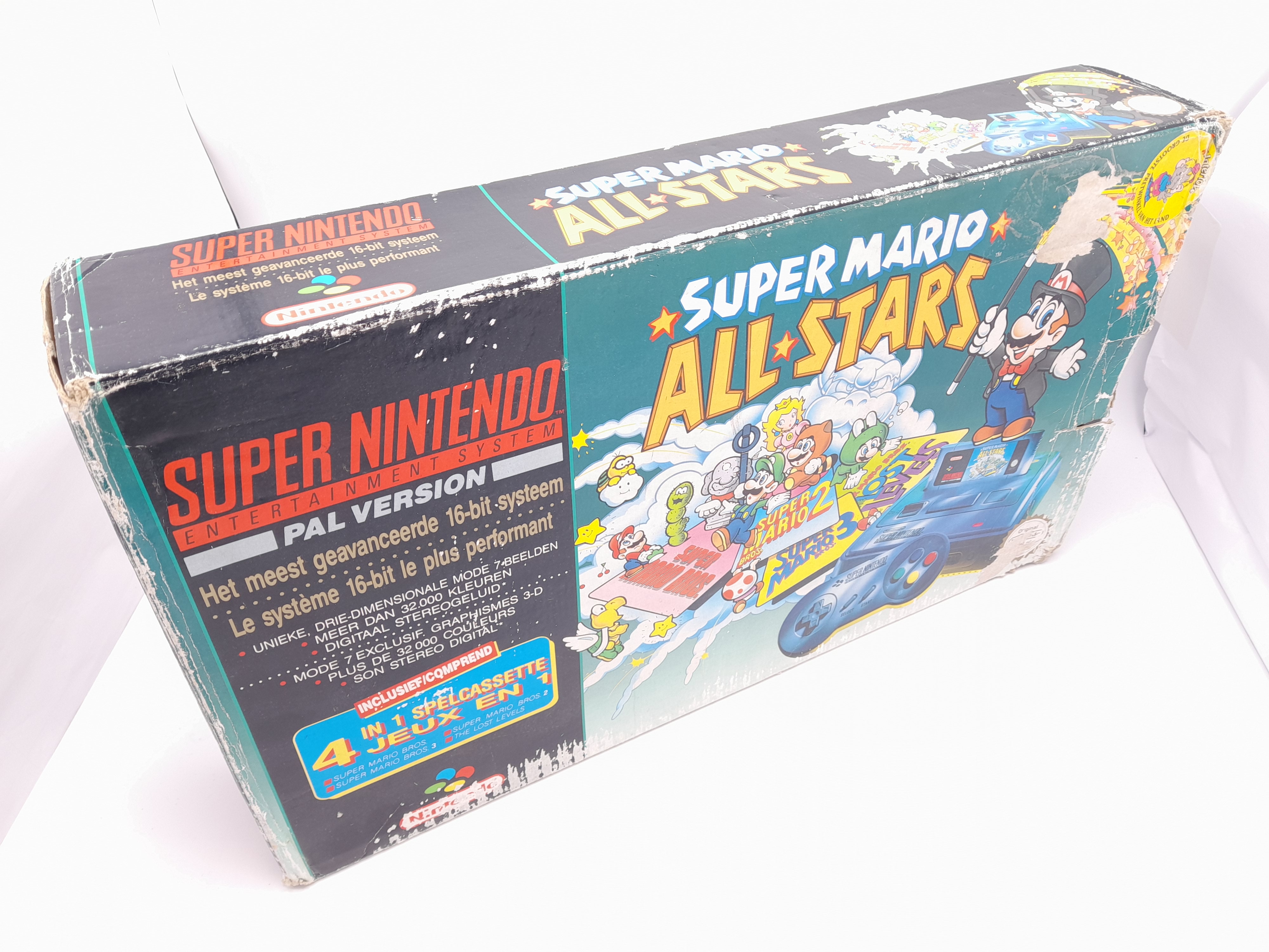 Foto van Super Nintendo Super Mario All-Stars Edition in Doos