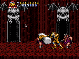 Muchos niveles en este juego son versiones renovadas de niveles del Battletoads original.