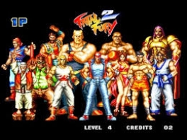 Fatal Fury 2: Afbeelding met speelbare characters