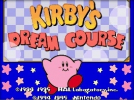 Dit spel speel je natuurlijk met Kirby, het roze schattige wezentje op de <a href = https://www.mariosnes.nl/Super-Nintendo-game.php?t=Super_Nintendo target = _blank>Super Nintendo</a>.