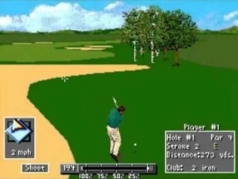 PGA Tour 96: Afbeelding met speelbare characters