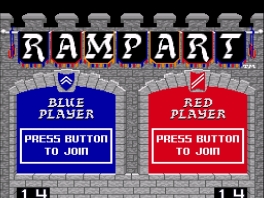 Play with up to 2 players in this strategic adventure called Rampart!