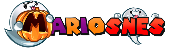 Logo Mario SNES